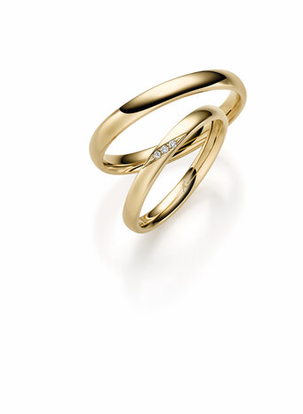 Gerstner Gerstner Wedding Rings 4/31319/2.5 & 31319/3