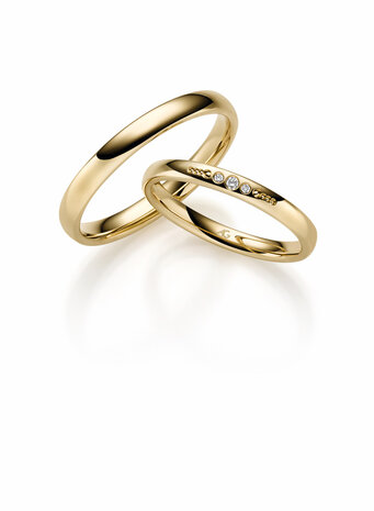 Gerstner Gerstner Wedding Rings 4/31320/2.5 & 31320/3