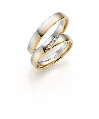 Gerstner Gerstner Wedding Rings 28860/4 & 4/28860/4