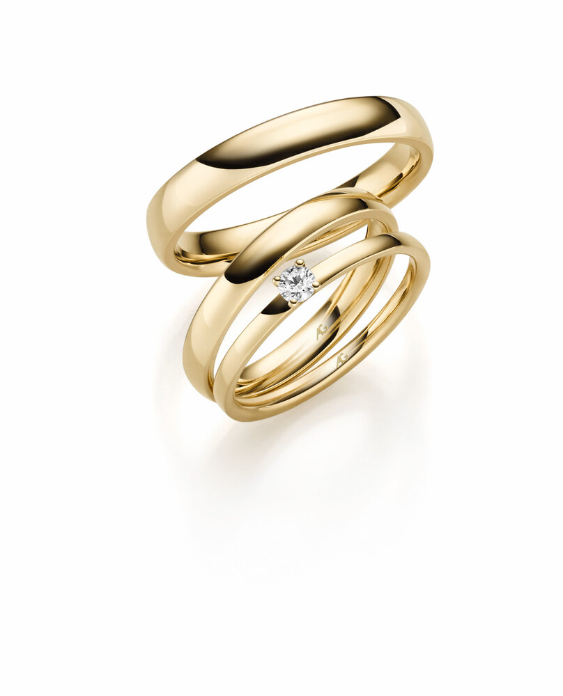 Gerstner Gerstner Wedding Rings 29778/1.7 & 31219/3 & 31219/4
