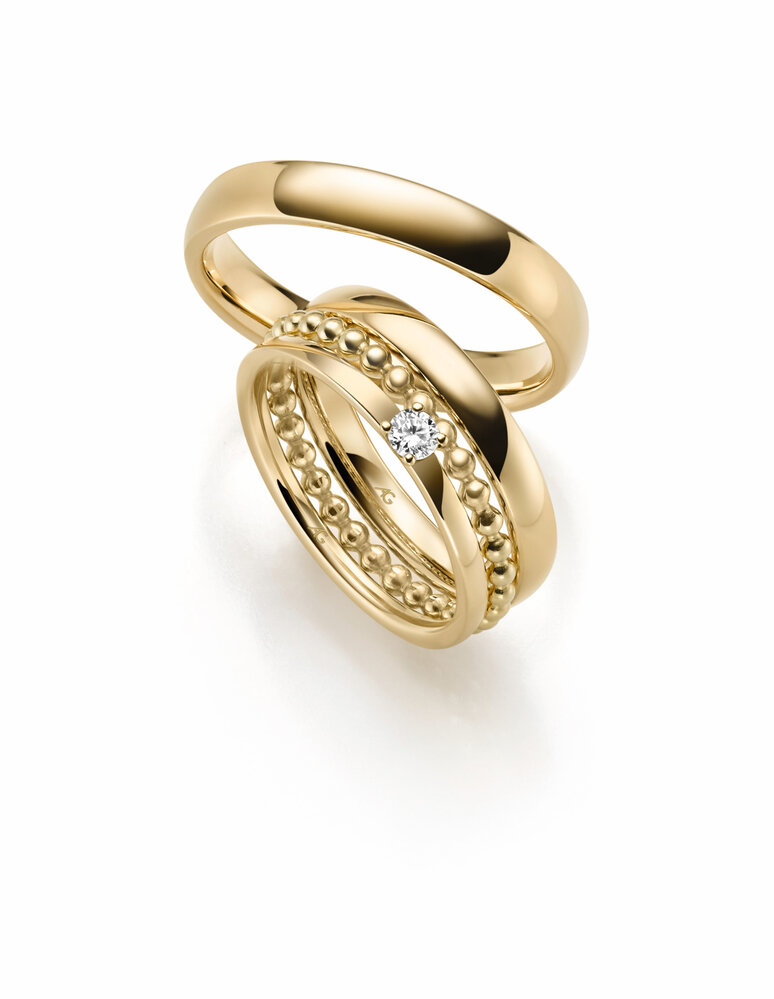 Gerstner Gerstner Wedding Rings 31219/4 & 31219/3 & 31216/1.7 & 29778/1.7