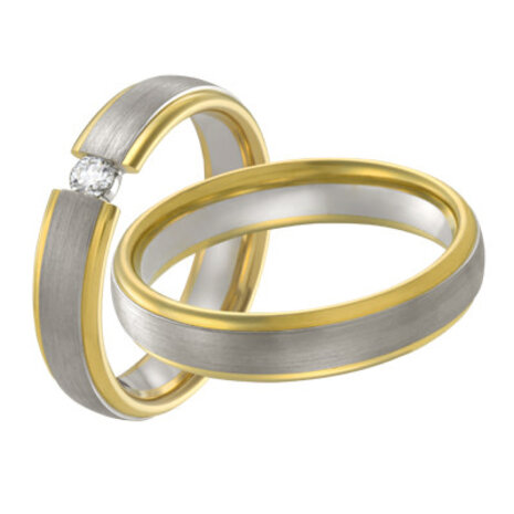 Aller Spanninga Aller Spanninga Wedding Rings 961