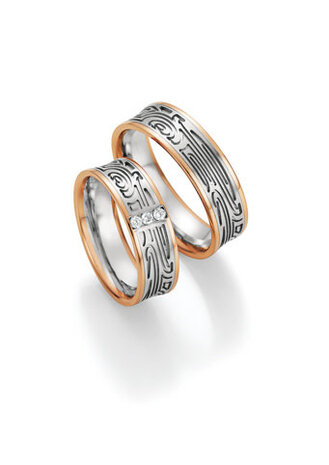 Collection Ruesch Collection Ruesch Trouwringen 66/37130-065 & 66/37140-065