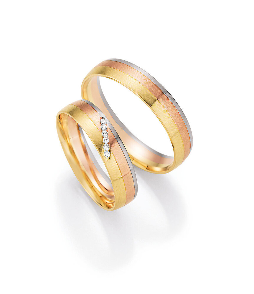 Collection Ruesch Collection Ruesch Trouwringen 66/43110-045 & 66/43120-045