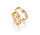 Collection Ruesch Wedding Rings 66/43110-045 & 66/43120-045