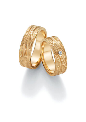 Collection Ruesch Collection Ruesch Trouwringen 66/52130-067 & 66/52140-067