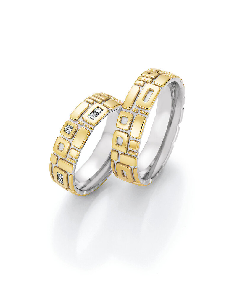 Collection Ruesch Collection Ruesch Wedding Rings 66/65030-060 & 66/65040-060