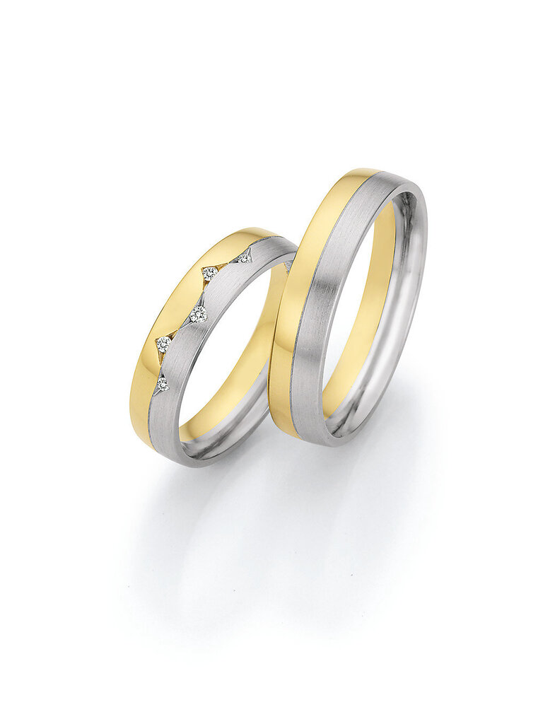 Collection Ruesch Collection Ruesch Wedding Rings 66/67130-045 & 66/67140-045