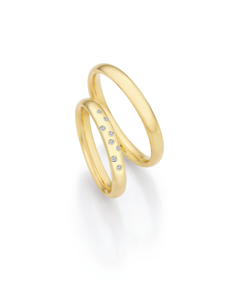 Collection Ruesch Collection Ruesch Wedding Rings 66/71130-030 & 66/71140-030