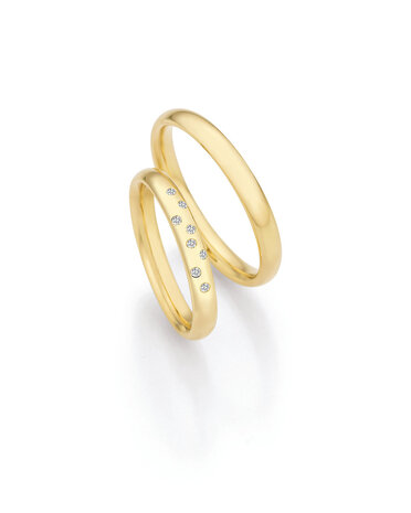 Collection Ruesch Collection Ruesch Trouwringen 66/71130-030 & 66/71140-030