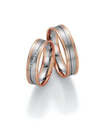 Collection Ruesch Collection Ruesch Trouwringen 66/32150-055 & 66/32160-055