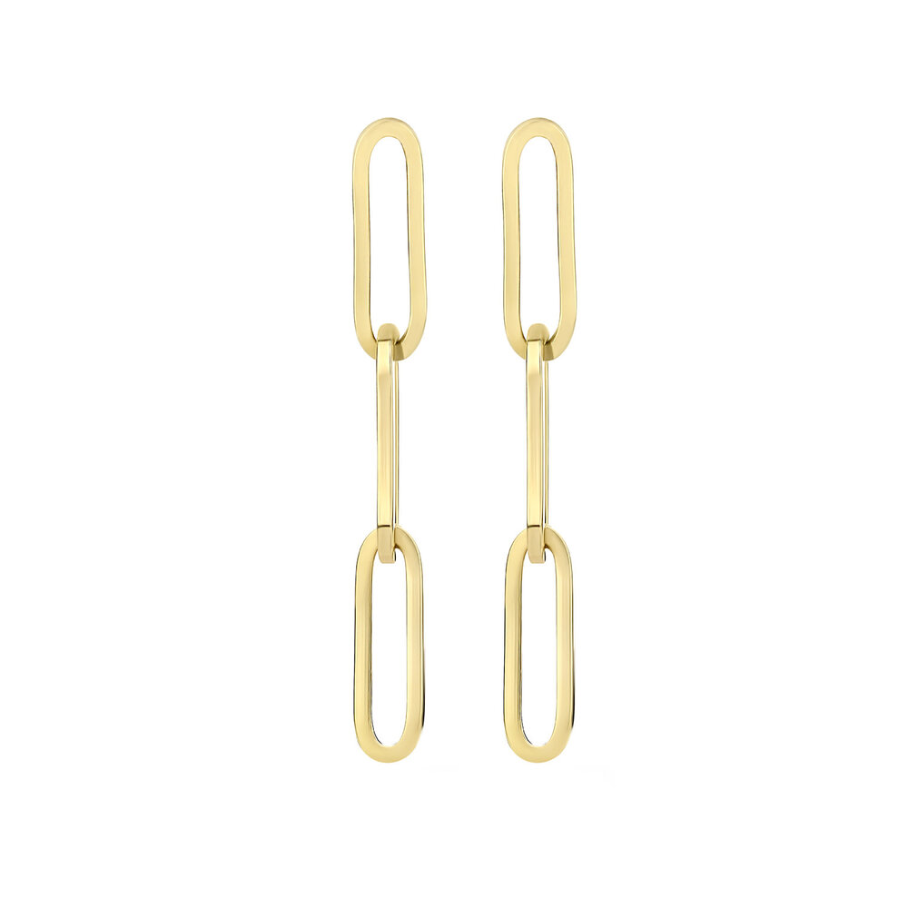 Blush Blush 7276YGO, Oorstekers 14 krt geelgoud