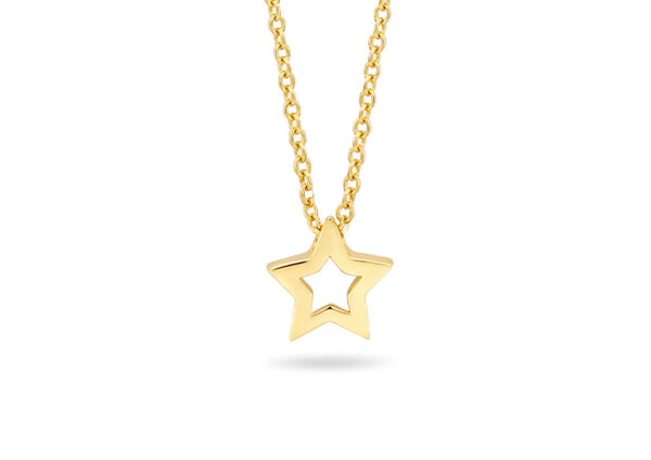 Blush Blush 3151YGO, Collier ster 14krt geelgoud
