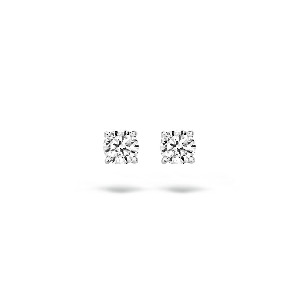 Blush Blush 7127WZI, Oorstekers 14 krt witgoud Blush Blush 7127WZI, Oorstekers 14 krt witgoud