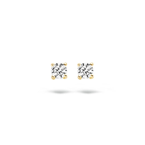 Blush Blush 7128YZI, Oorstekers 14 krt geelgoud