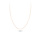 Blush 3058RGO/42, Collier 14 krt rosegoud