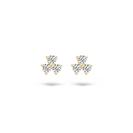 Blush Blush 7197yzi, Oorstekers 14 krt geelgoud