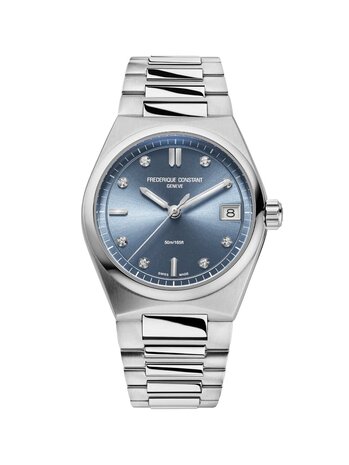 Frederique Constant Frederique Constant FC-240LND2NH6B, Horloge Staal