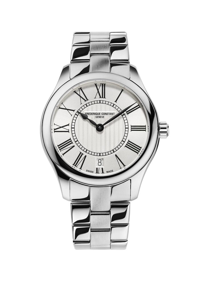 Frederique Constant Frederique Constant FC-220MS3B6B, Horloge Staal