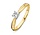 Excellent RG416854-56, Ring Solitair Briljant 14 krt geelgoud