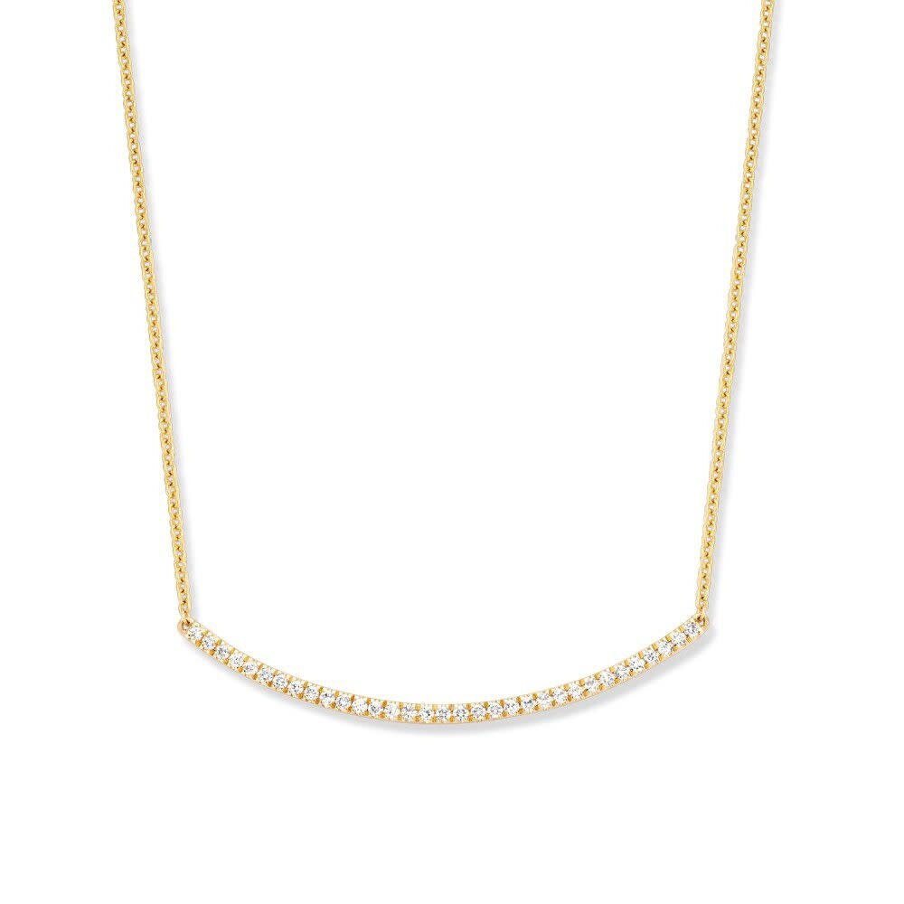 Excellent Jewelry Excellent CG116472, Collier met hanger Briljant 14 krt geelgoud