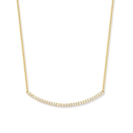 Excellent Jewelry Excellent CG116472, Collier met hanger Briljant 14 krt geelgoud