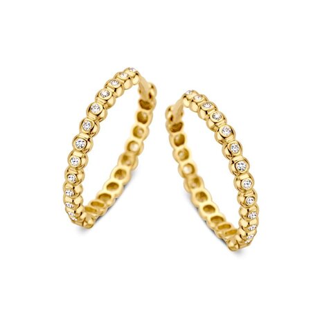 Excellent Jewelry Excellent OE127304, Creolen 14 krt geelgoud