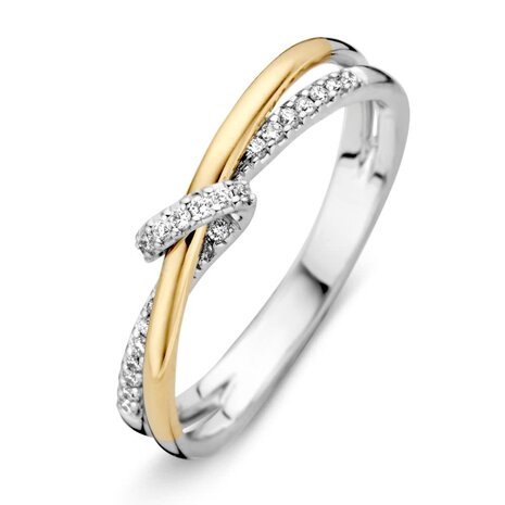 Excellent Jewelry Excellent RP416272-56, Ring fantasie briljant 14 krt geelgoud