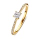 Excellent Jewelry Excellent RX117269-56, Ring fantasie briljant 14 krt geelgoud