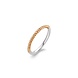 Ti Sento Ti Sento 1936SR/54, Ring Zilver en Rose Verguld