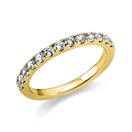 Langerak Natural Diamonds Langerak Diamonds 1T320G454-3, Ring fantasie briljant 14 krt geelgoud