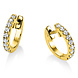 Langerak Natural Diamonds Diamond Group 2I997G4-3, Creolen briljant 14 krt geelgoud
