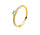 Diamond Group 1A226G454-1, Ring 14 krt goud