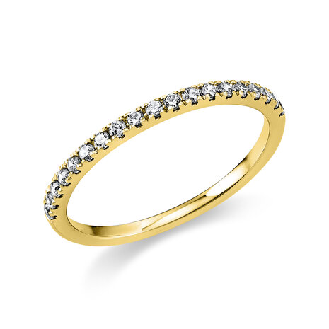 Langerak Natural Diamonds Diamond Group 1T317G454-4, Ring 14 krt goud