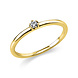 Langerak Natural Diamonds Diamond Group 1O320G454-18, Ring 14 krt goud