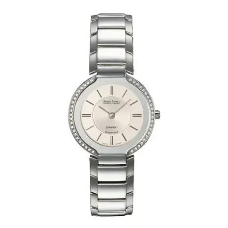 Bruno Sohnle Bruno Sohnle 17-13089-242MB, Horloge Staal
