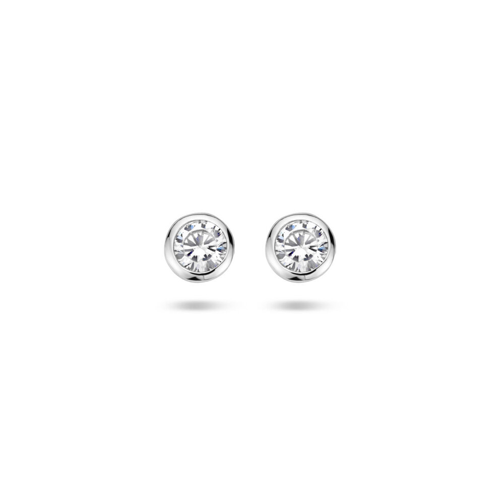 Langerak Essentials Kasius 1301004, Oorstekers Zilver