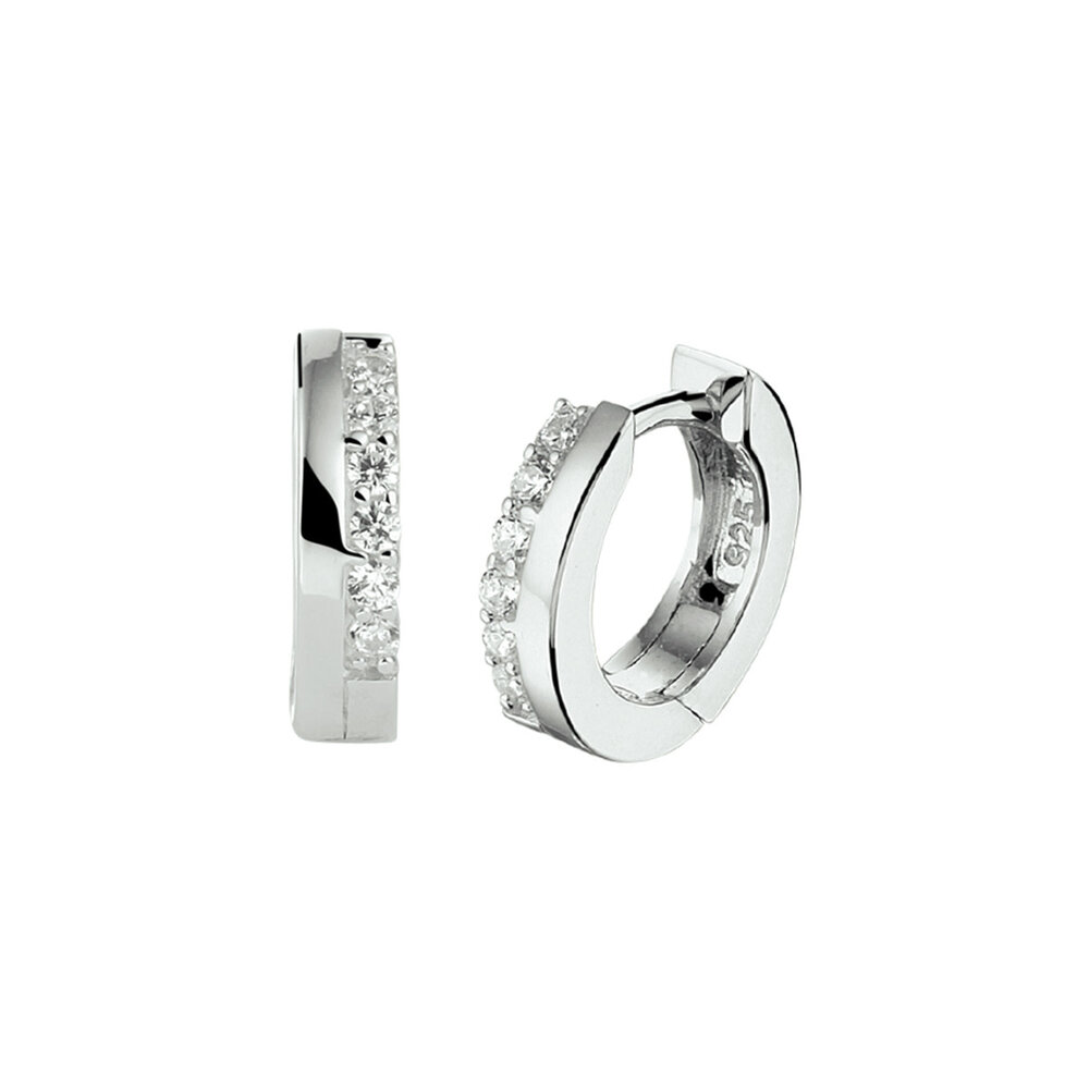 Langerak Essentials Kasius 1314543, Creolen Zilver