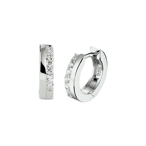 Langerak Essentials Kasius 1314543, Creolen Zilver