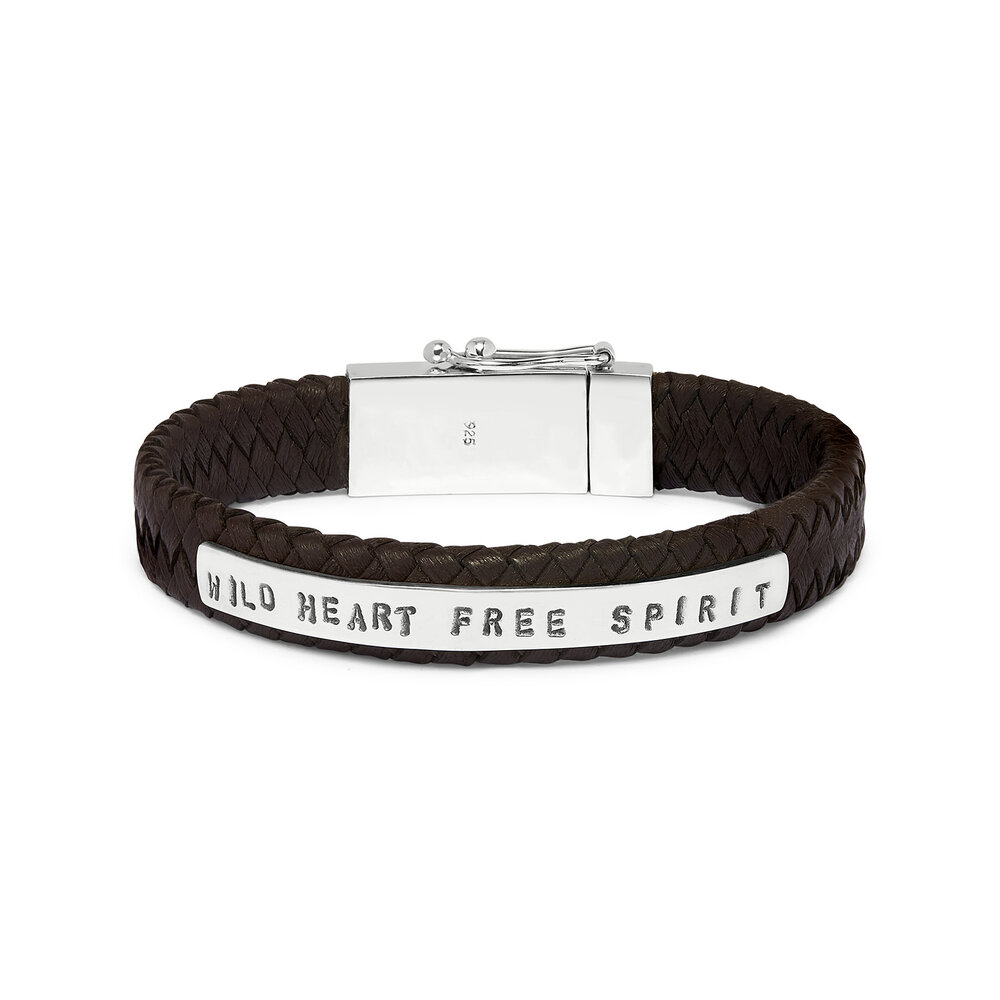 Silk Silk 852BRN.21, Armband Zilver