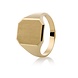Langerak Atelier Massieve zegelring, model Achtkant Cachet (16x14mm)