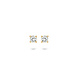 Blush Diamonds Blush 7602YDI, Oorstekers solitair briljant 14 krt geelgoud
