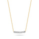 Blush Diamonds Blush 3605BDI, Collier met hanger Briljant 14 krt bicolor goud