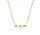 Minioro 11291, Collier Nametag 14krt geelgoud