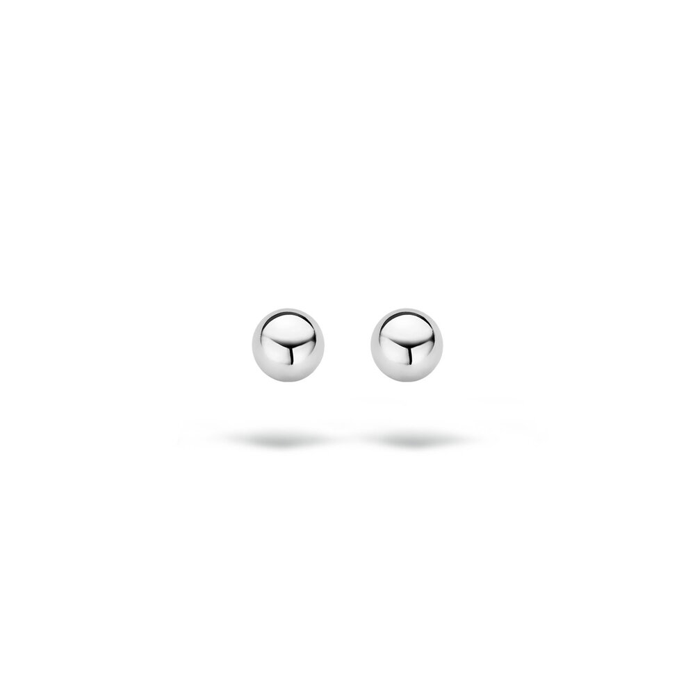 Blush Blush 7121WGO, Oorstekers 14 krt witgoud