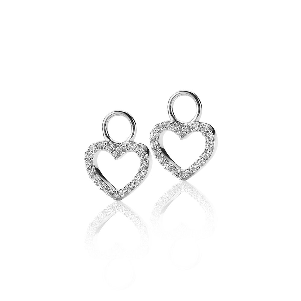 Zinzi Zinzi ZICH1098, Creoolhangers Zilver