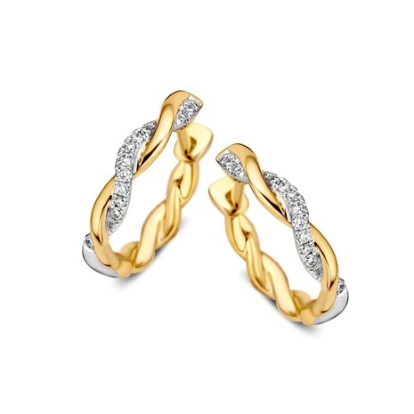 Excellent Jewelry Excellent, OG417004, Creolen 14 krt goud