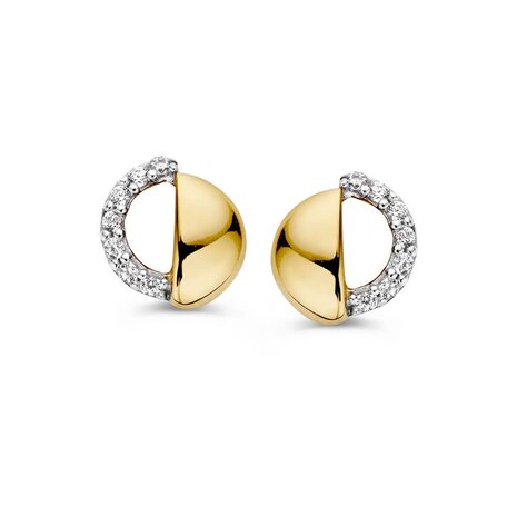 Excellent Jewelry Excellent, OB127516, Oorstekers 14 krt geelgoud