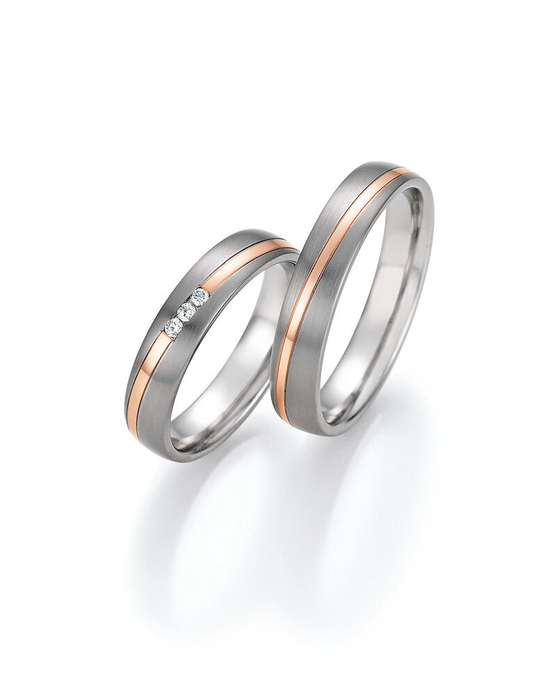 Collection Ruesch Collection Ruesch Wedding Rings 78-10030-045 & 78-10040-045