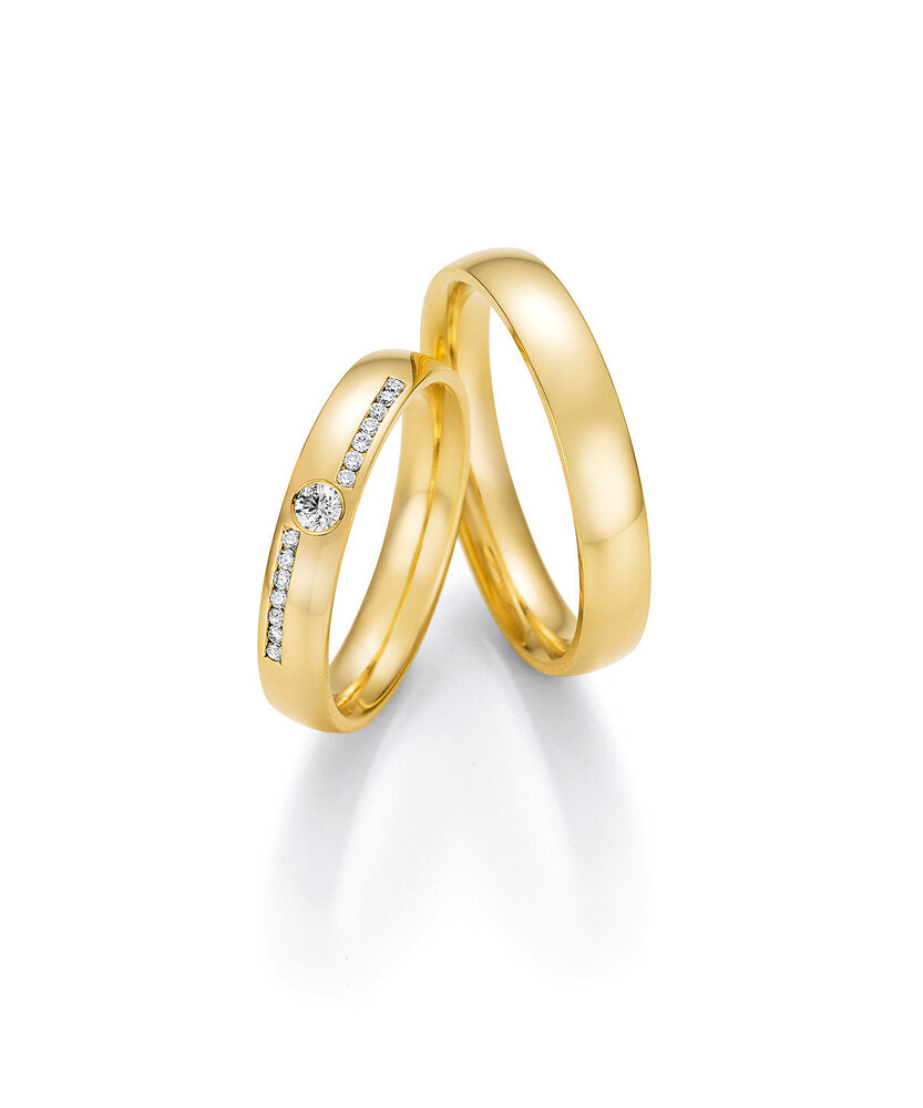 Collection Ruesch Collection Ruesch Wedding Rings 66/60070-040 & 66/60080-040